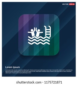 Swimming Icon - Free vector icon