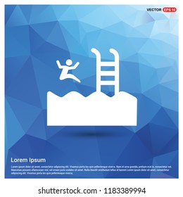 Swimming Icon - Free vector icon
