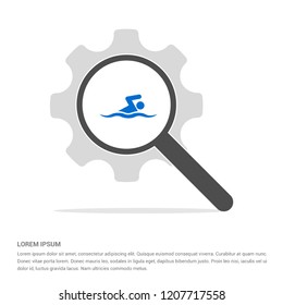 Swimming Icon - Free vector icon