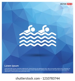 Swimming Icon - Free vector icon
