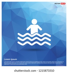 Swimming Icon - Free vector icon