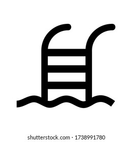 swimming  icon or logo isolated sign symbol vector illustration - high quality black style vector icons
