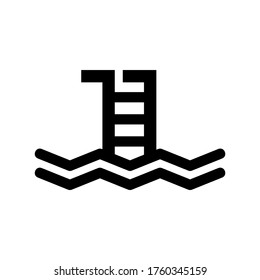 swimming  icon or logo isolated sign symbol vector illustration - high quality black style vector icons
