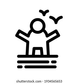 swimming icon or logo isolated sign symbol vector illustration - high quality black style vector icons
