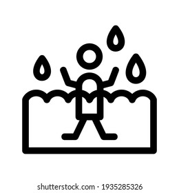 swimming icon or logo isolated sign symbol vector illustration - high quality black style vector icons
