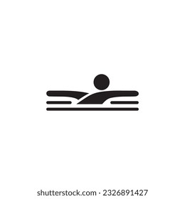 swimming icon symbol sign vector