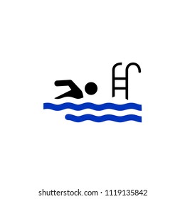 Swimming icon templates