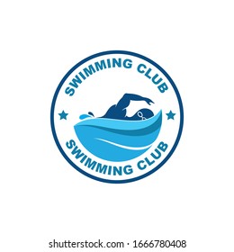 swimming  icon vector illustration design template