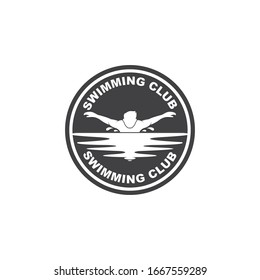 swimming  icon vector illustration design template