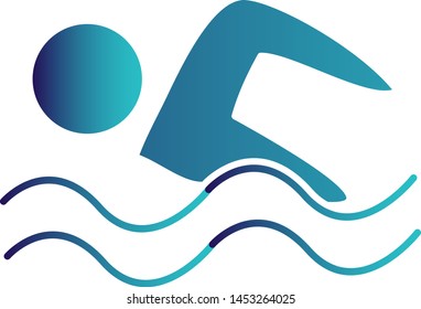 Swimming icon for your project
