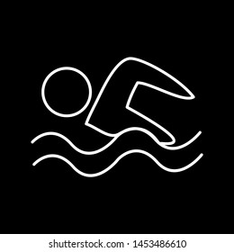 Swimming icon for your project
