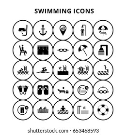 Swimming Icons