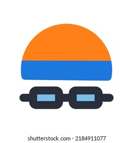 Swimming Kit with Flat Style