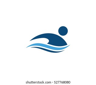 Swimming logo