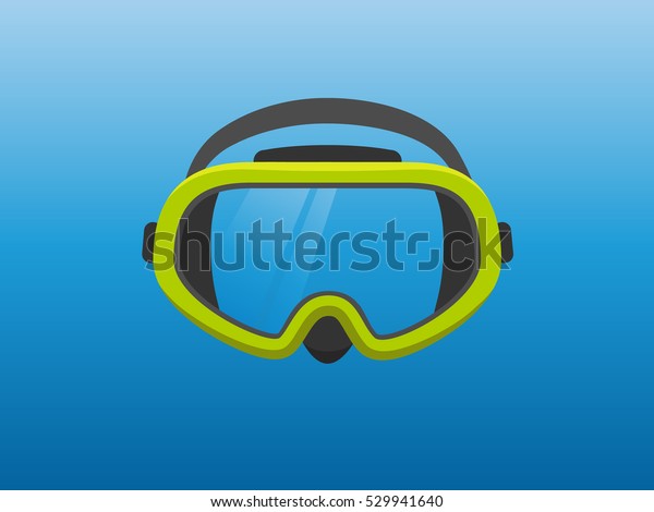 Swimming Mask Stock Vector (Royalty Free) 529941640 | Shutterstock