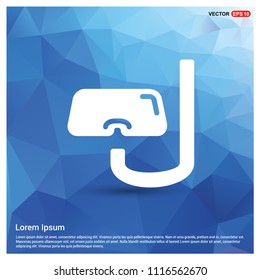 Swimming Mask Icon - vector icon