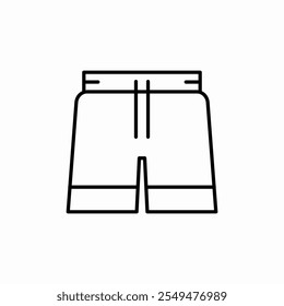 swimming pants icon sign vector