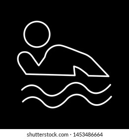 Swimming Person icon for your project
