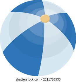 Swimming Pool Ball Vector Illustration Graphic