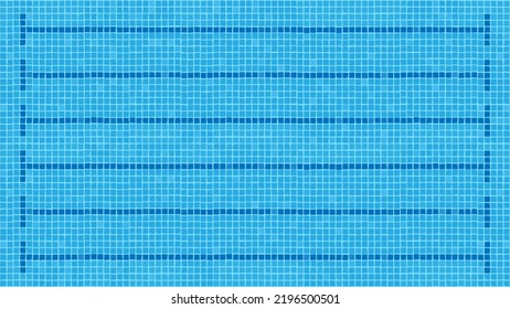 swimming pool blue texture. Vector illustration