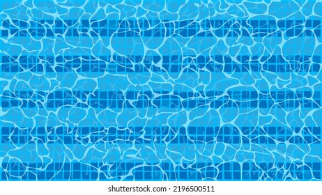 swimming pool blue texture. Vector illustration