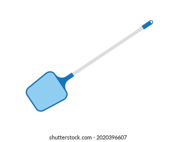 swimming pool cleaning net icon- vector illustration