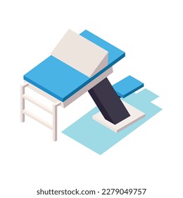 Swimming pool diving platform isometric icon 3d vector illustration