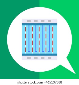 Swimming pool flat icon