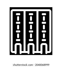 swimming pool glyph icon vector. swimming pool sign. isolated contour symbol black illustration
