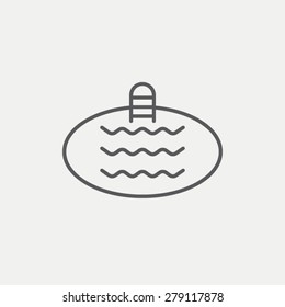 Swimming pool icon