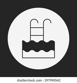 swimming pool icon