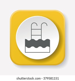 swimming pool icon