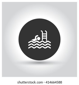 Swimming pool icon