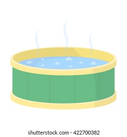 Swimming pool icon.  