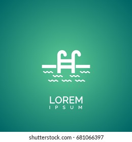 Swimming pool icon