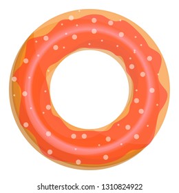 Swimming pool icon. Cartoon illustration of swimming pool vector icon for web design isolated on white background
