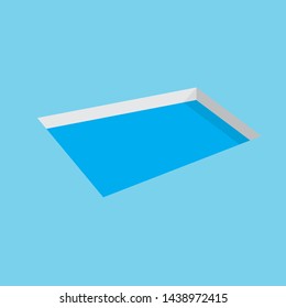 swimming pool icon- vector illustration
