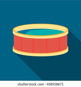 Swimming pool icon. Vector illustration for web and mobile design