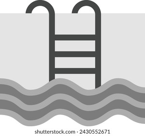 Swimming Pool icon vector image. Suitable for mobile application web application and print media.