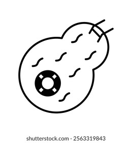 swimming pool icon with white background vector stock illustration