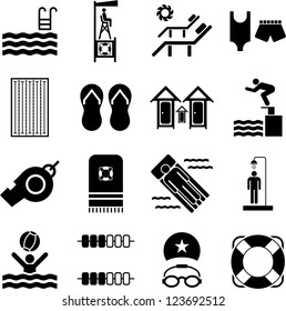 Swimming Pool Icons