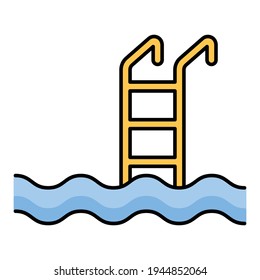Swimming Pool Isolated Vector Icon which can easily modify or edit
 