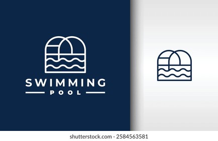 The Swimming Pool Logo Design