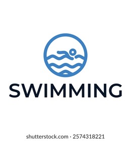 Swimming Pool Logo icon Vector template illustration