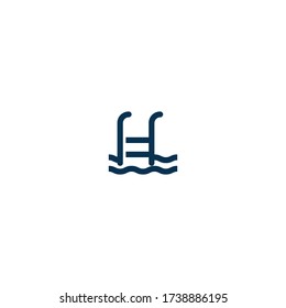 Swimming Pool - Pictograph | Line Icon