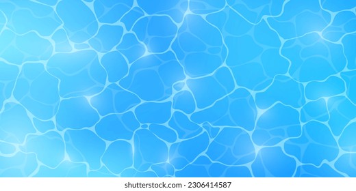 swimming pool ripple wave background vector illustration