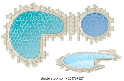 Swimming pool set