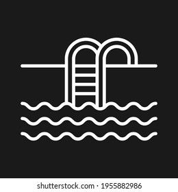 Swimming, pool, swim Icon vector image. Can be used for Summer and Holidays. Suitable for mobile apps, web apps and print media.