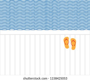 swimming pool top view- vector illustration