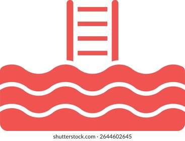 Swimming Pool vector icon. Can be used for printing, mobile and web applications.